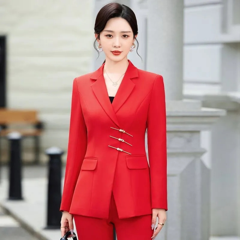 Women'S Formal Wear Pants Suit - Veste blazer et pantalon imbibés pour