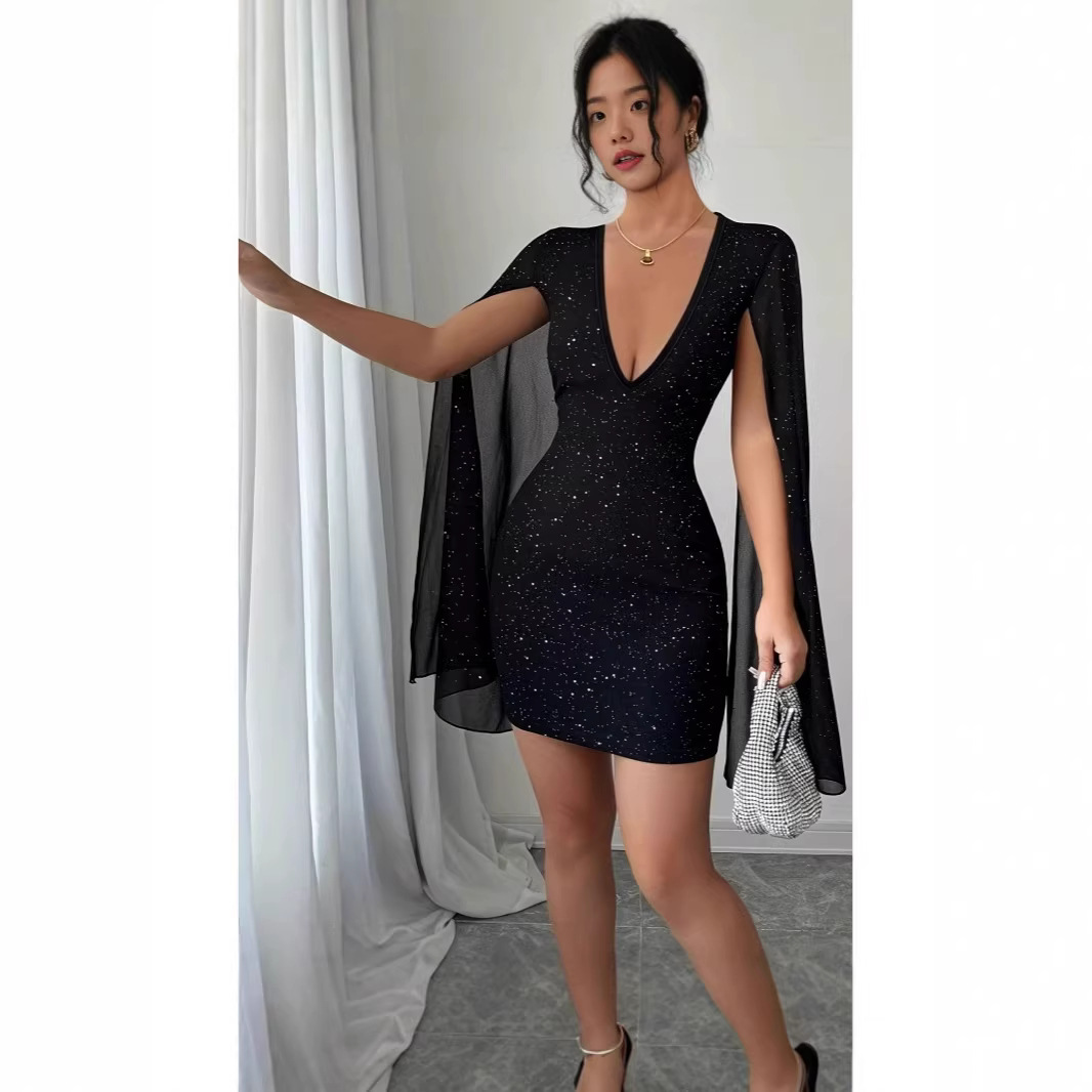 Women Formal Wear H&M - Robe midi moulante à col en
