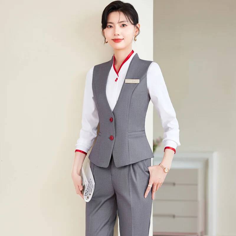 Women'S Formal Wear Pants Suit - Taille plus 5XL costumes pantalons formels
