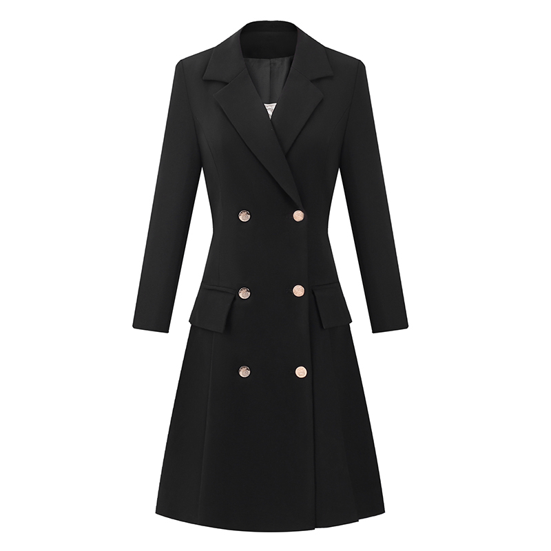 Women Formal Wear Trends - Robe noire imbibée de grains de