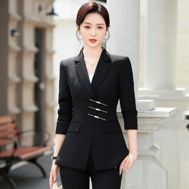 Veste blazer et pantalon imbib - Women'S Formal Wear Pants Suit avis et prix