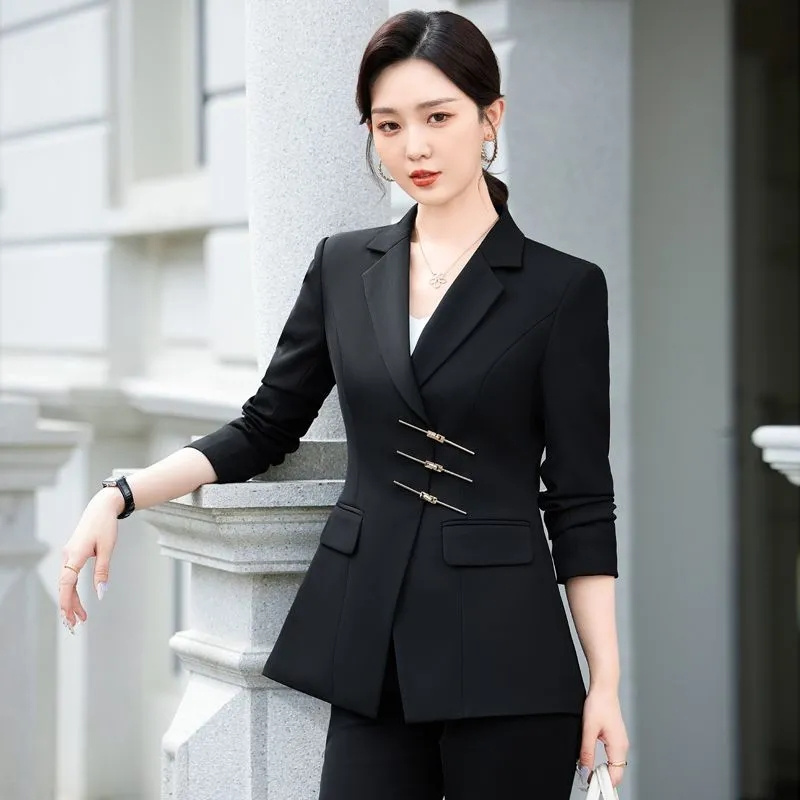 Veste blazer et pantalon imbib - Women'S Formal Wear Pants Suit avis et prix
