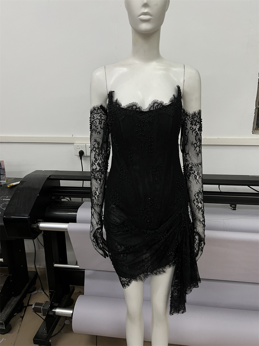 Robe en dentelle tubulaire élé - Women Formal Wear H&M avis et prix