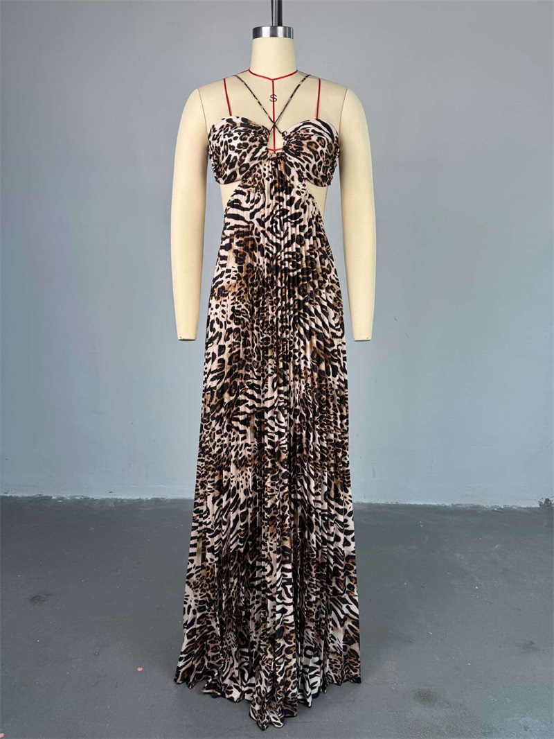 Imprimé léopard femmes Robe de - Women'S Holiday Formal Wear avis et prix
