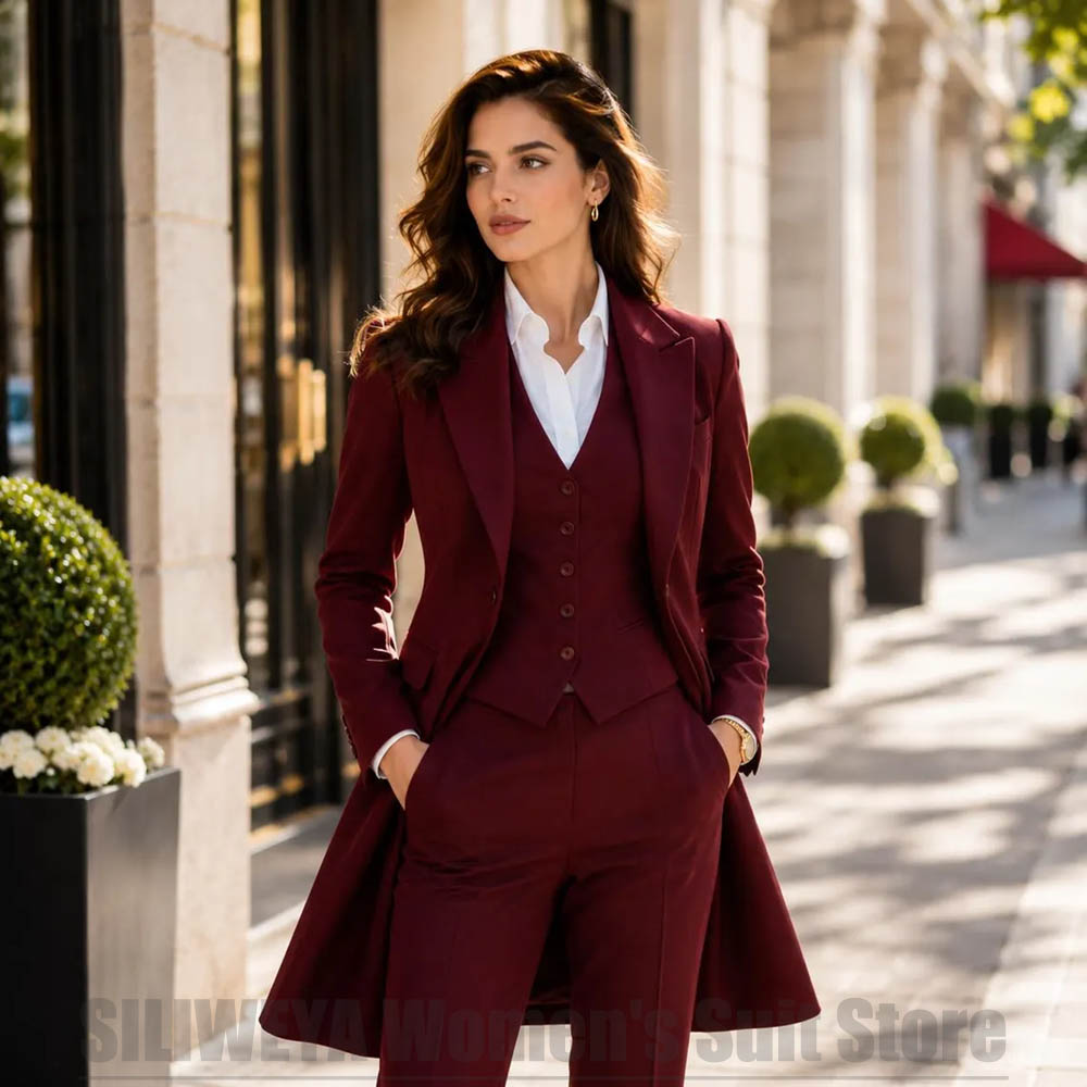 Ensemble 3 Pièces Élégant pour - Women'S Formal Wear Pants Suit avis et prix