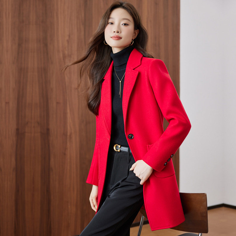 2025New femmes manteau Style c - Women Formal Wear Korean avis et prix