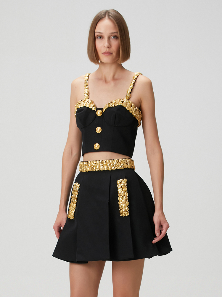 VC – ensemble deux pièces noir - Women Luxury Formal Wear avis et prix