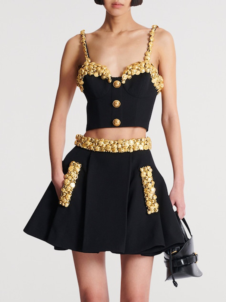 VC – ensemble deux pièces noir - Women Luxury Formal Wear avis et prix