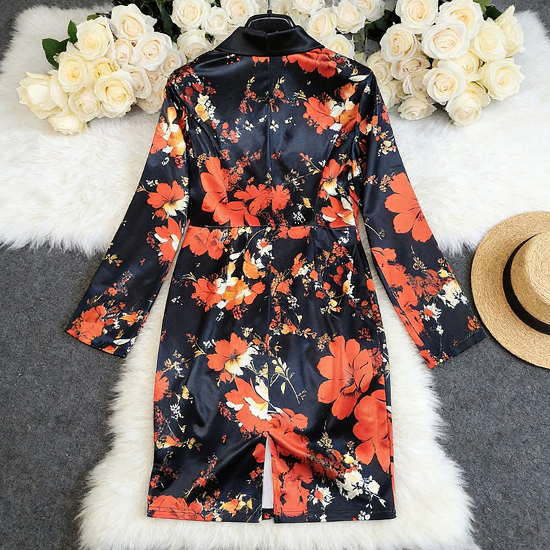 Robe midi moulante à imprimé f - Women Formal Wear H&M avis et prix