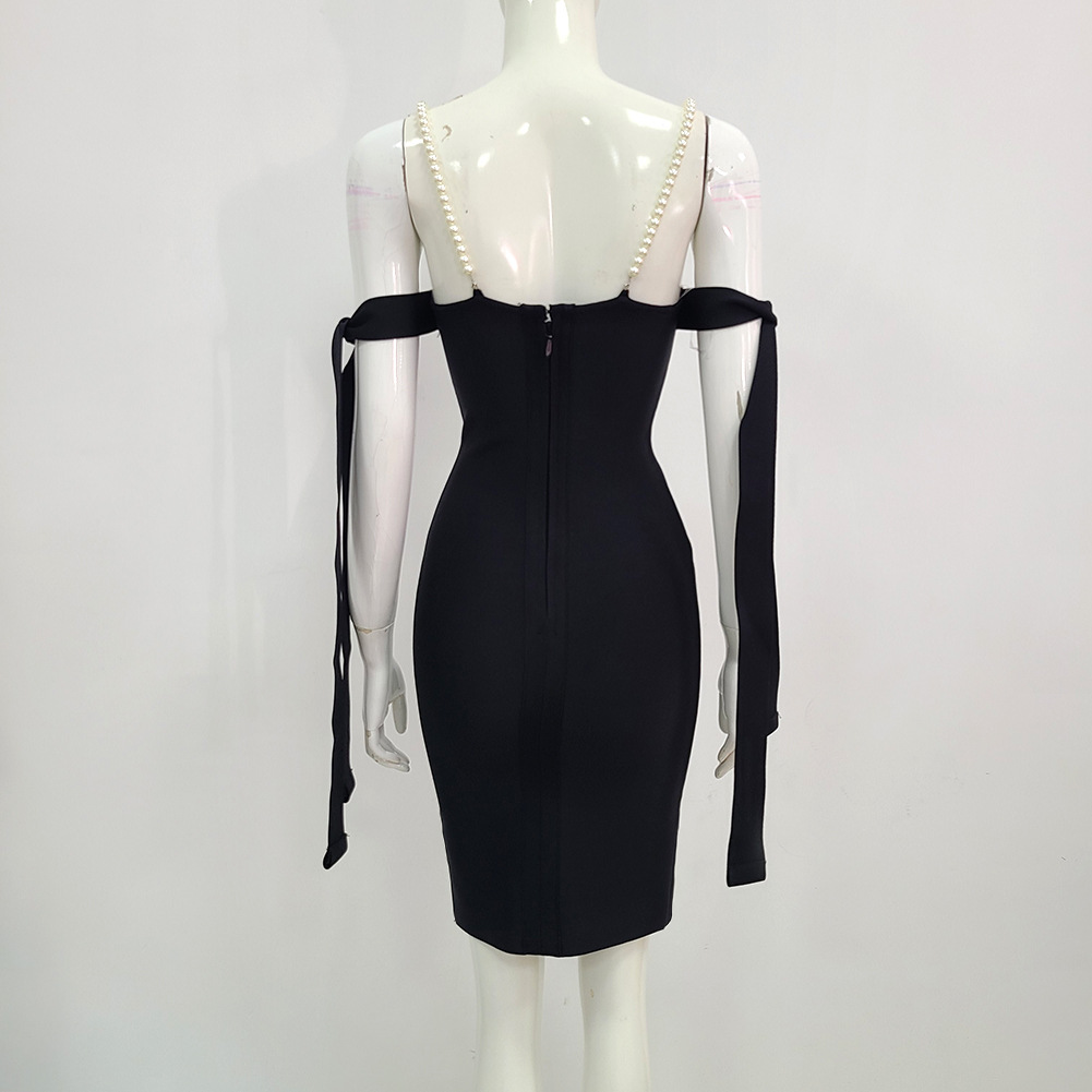 Robe longue glamour à bretelle - Women Formal Wear H&M avis et prix