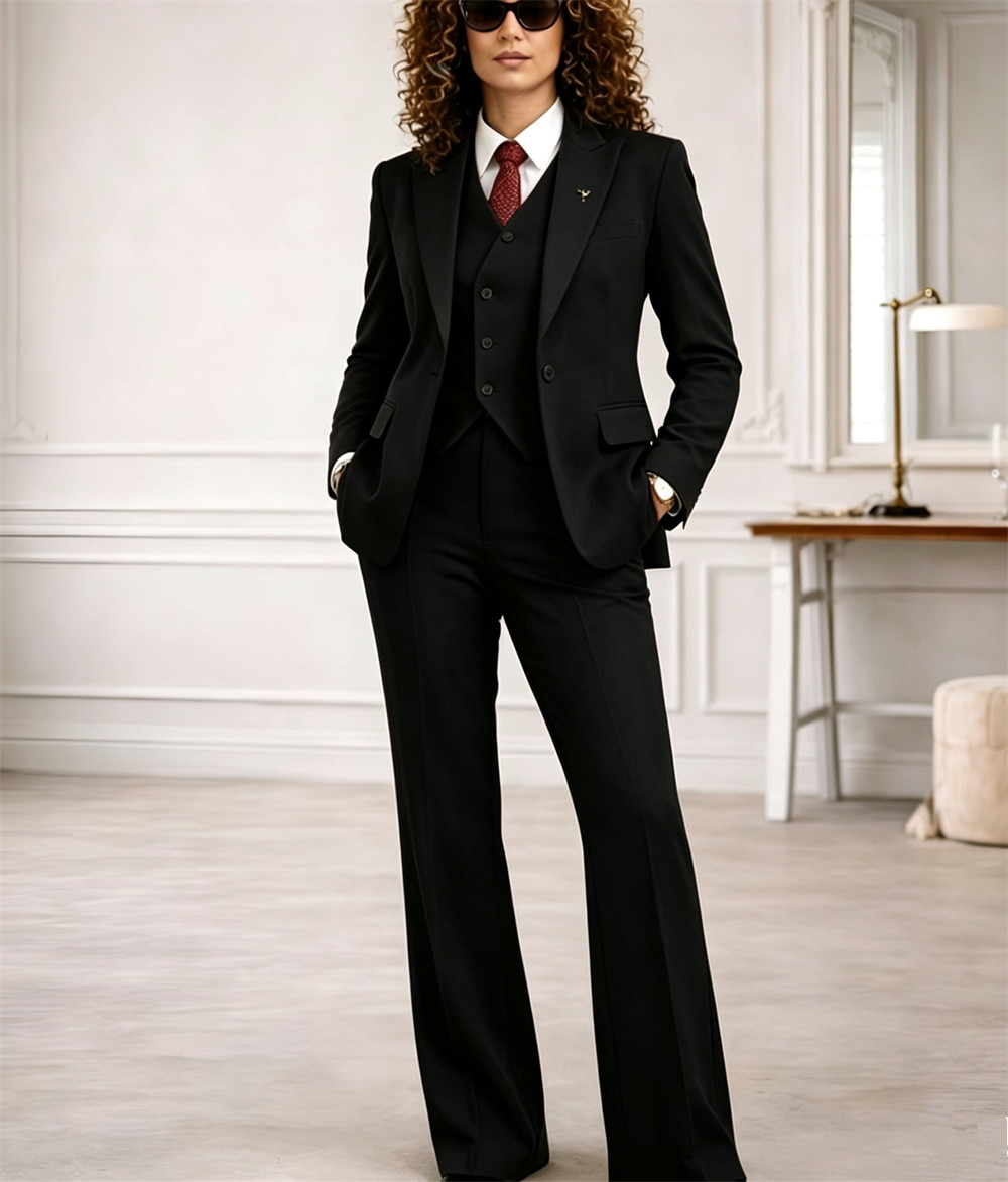 Costume 3 pièces pour femme, s - Women Formal Wear Vest avis et prix
