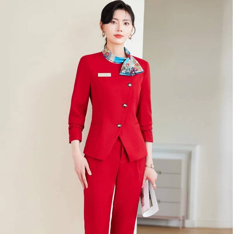 Taille grande Styles élégants  - Women'S Formal Wear Pants Suit avis et prix