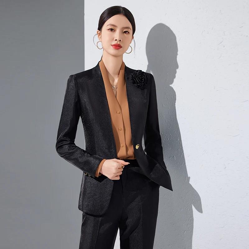 Ensemble blazer et pantalon po - Women'S Formal Wear Pants Suit avis et prix