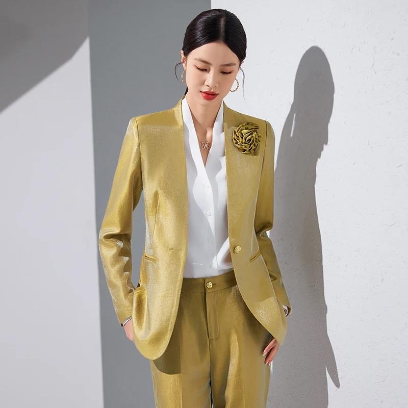 Ensemble blazer et pantalon po - Women'S Formal Wear Pants Suit avis et prix