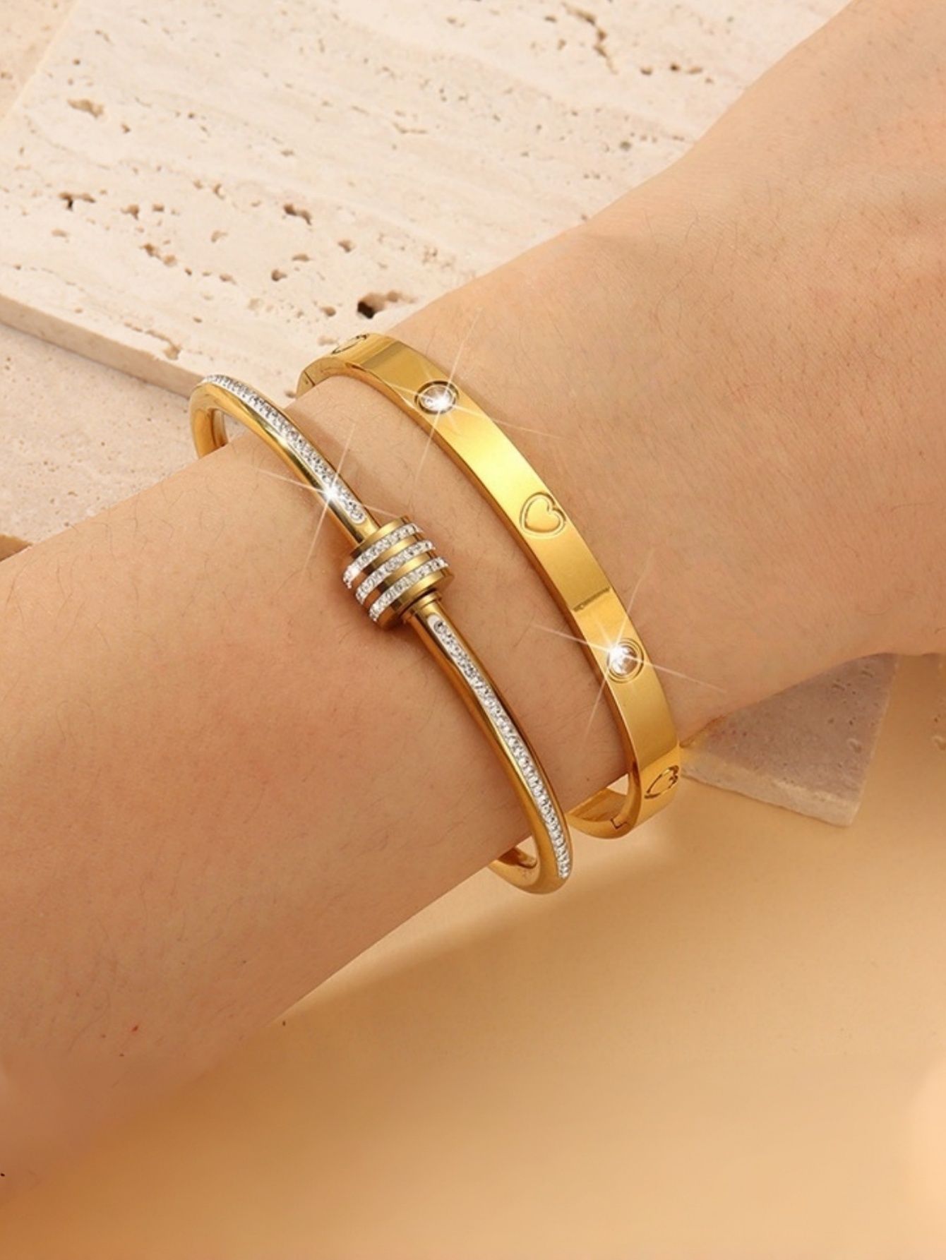 Ensemble de 2 bracelets élégan - Women'S Holiday Formal Wear avis et prix