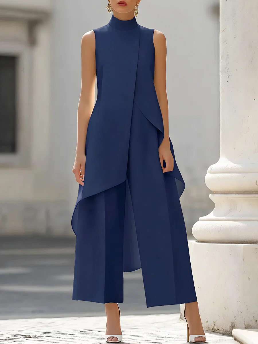 Combinaison sans manches à col - Women'S Formal Wear Pants avis et prix