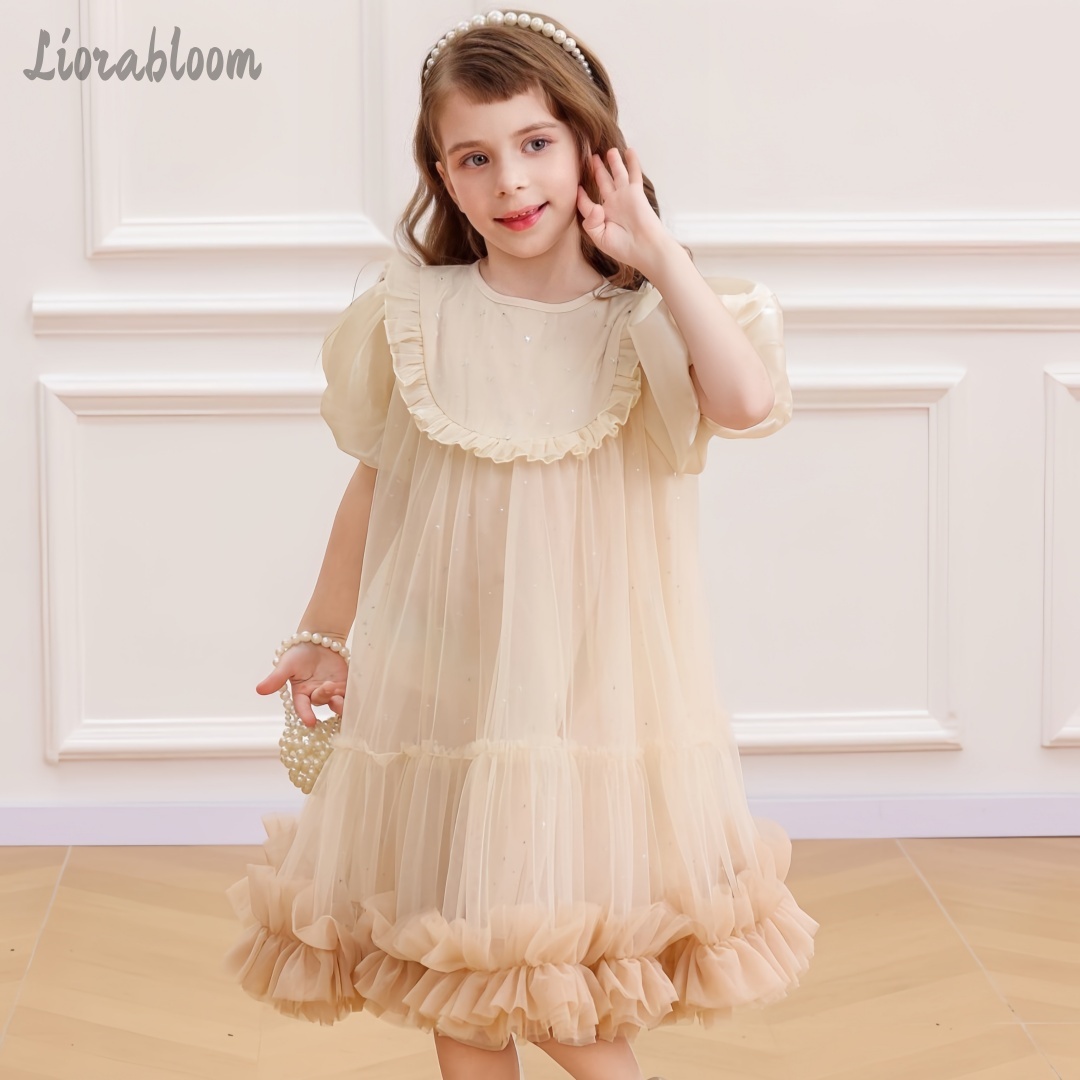 Robe en tulle kaki pour filles - Women Formal Wear H&M avis et prix