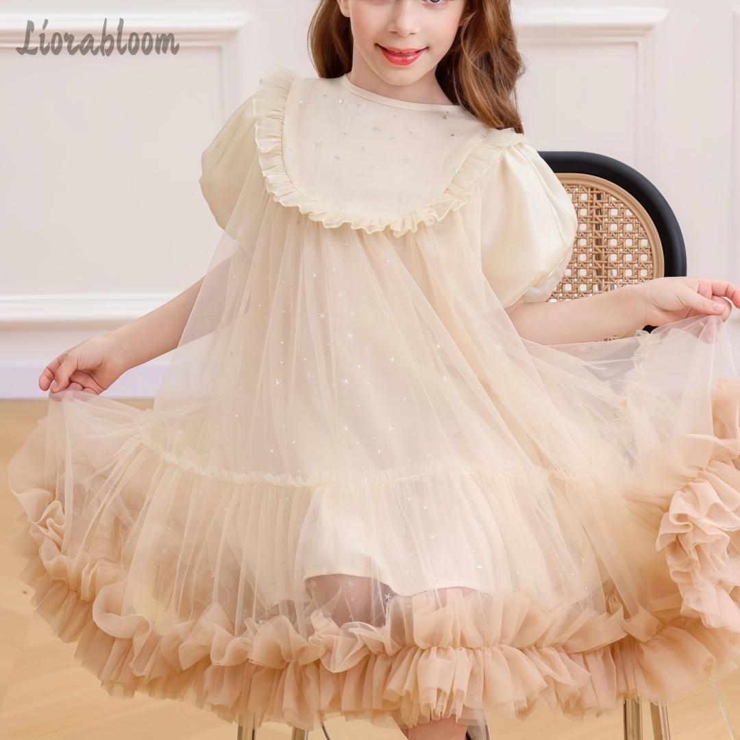 Robe en tulle kaki pour filles - Women Formal Wear H&M avis et prix