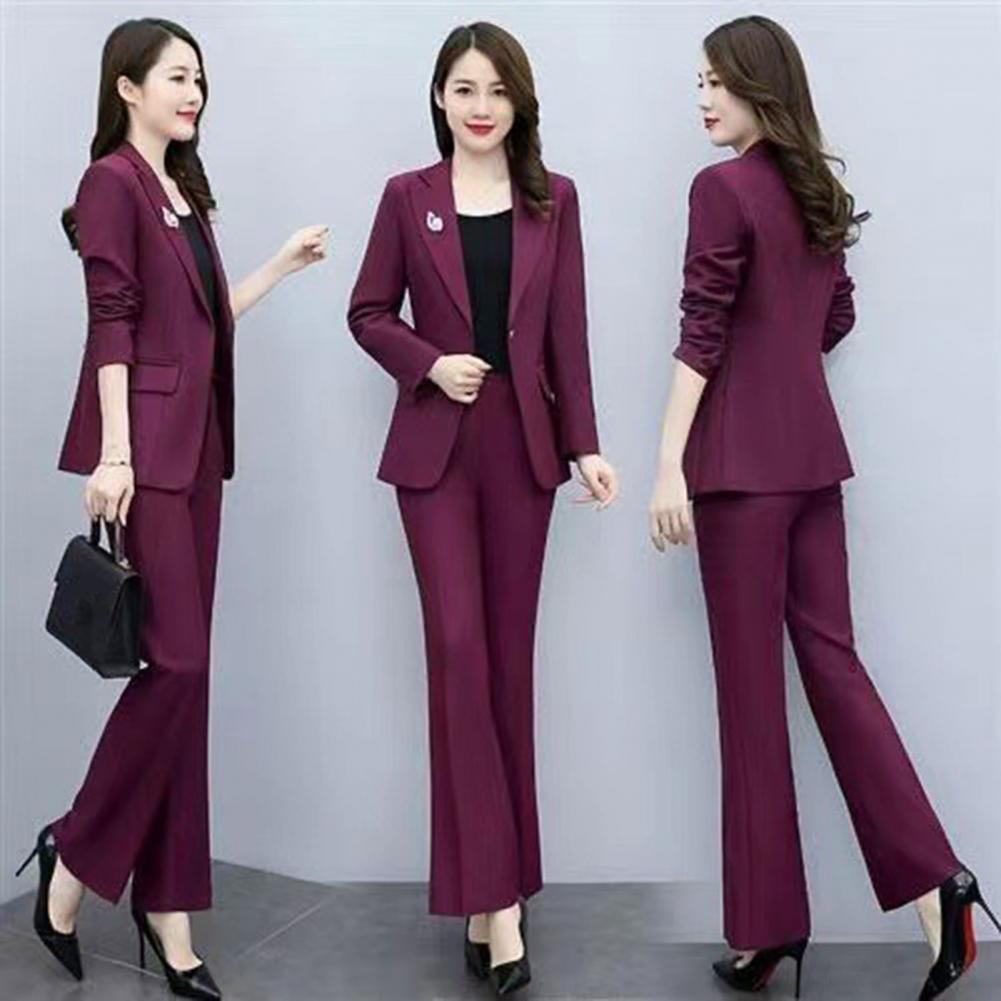 Ensemble 2 pièces pour femme : - Women'S Formal Wear Pants Suit avis et prix