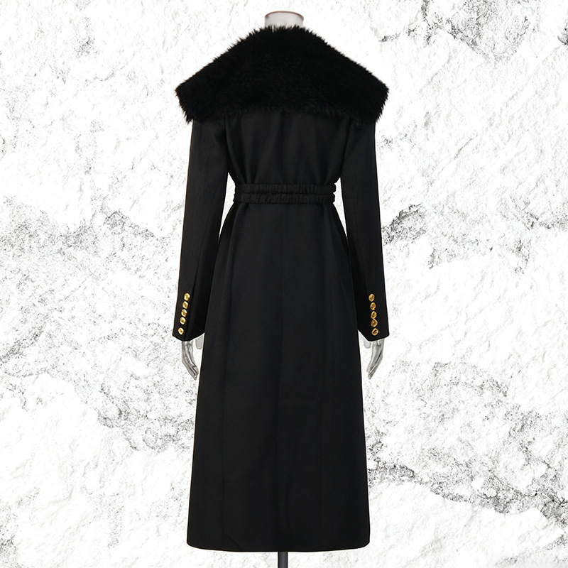 Manteau coupe-vent en fourrure - Women Formal Wear Belt avis et prix